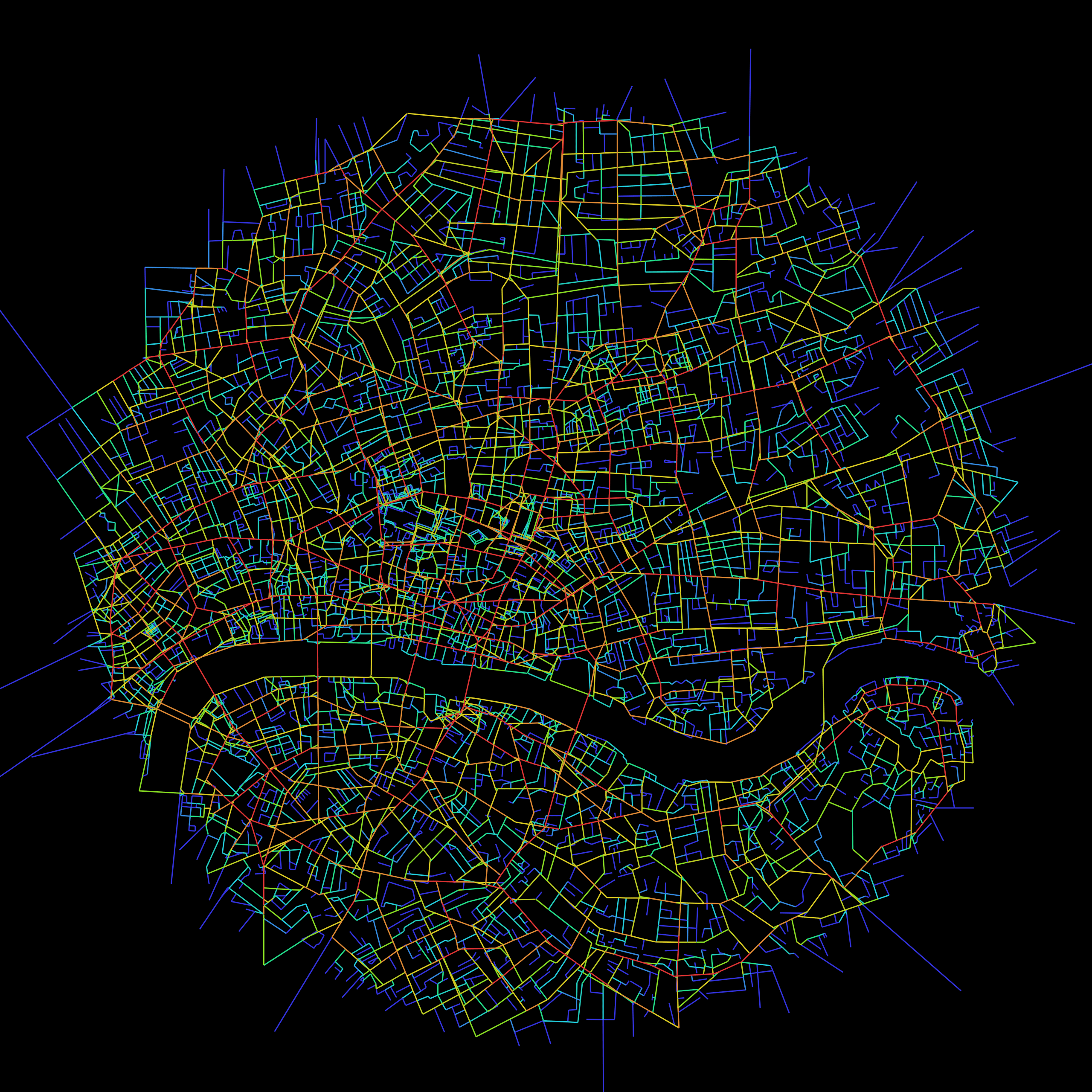 Axial Line Analysis for central London