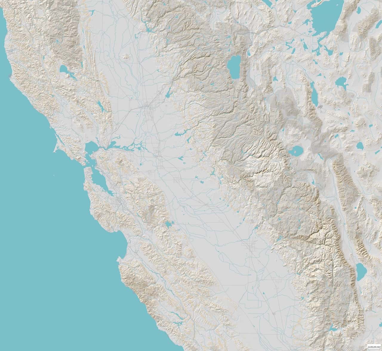 Unannotated map example as used in the book