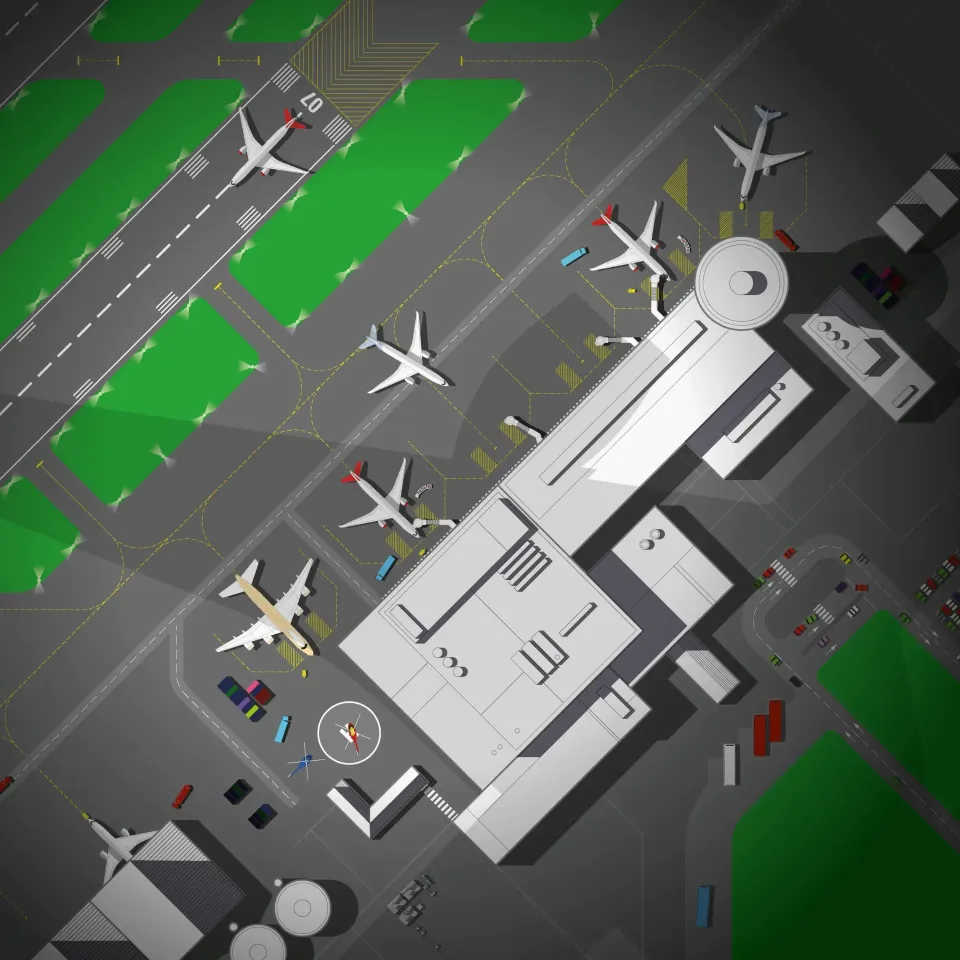 Imaginary airport