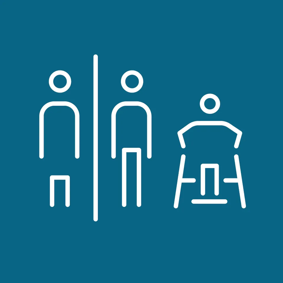 Pictogram for private health facility