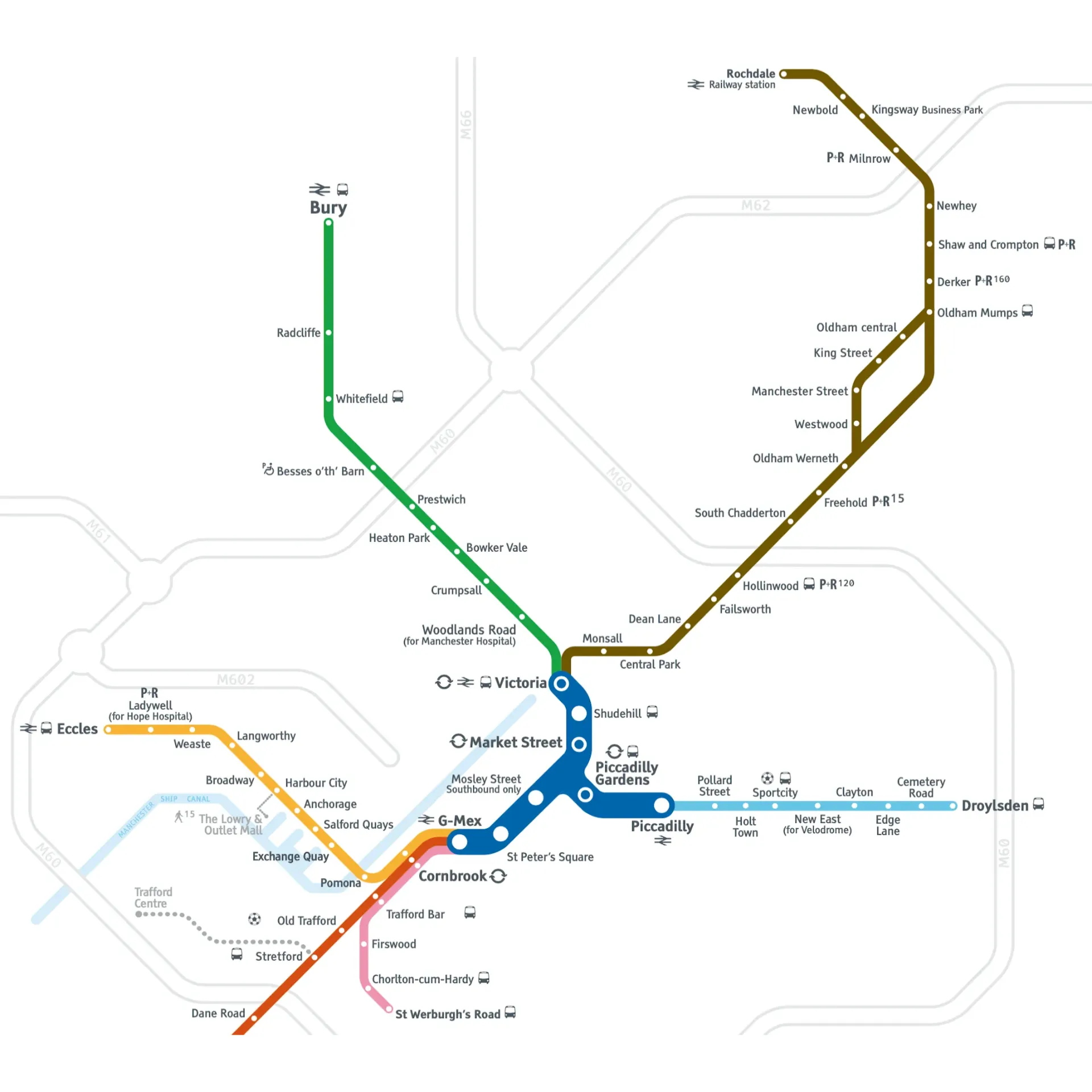 Manchester Metrolink network redesign