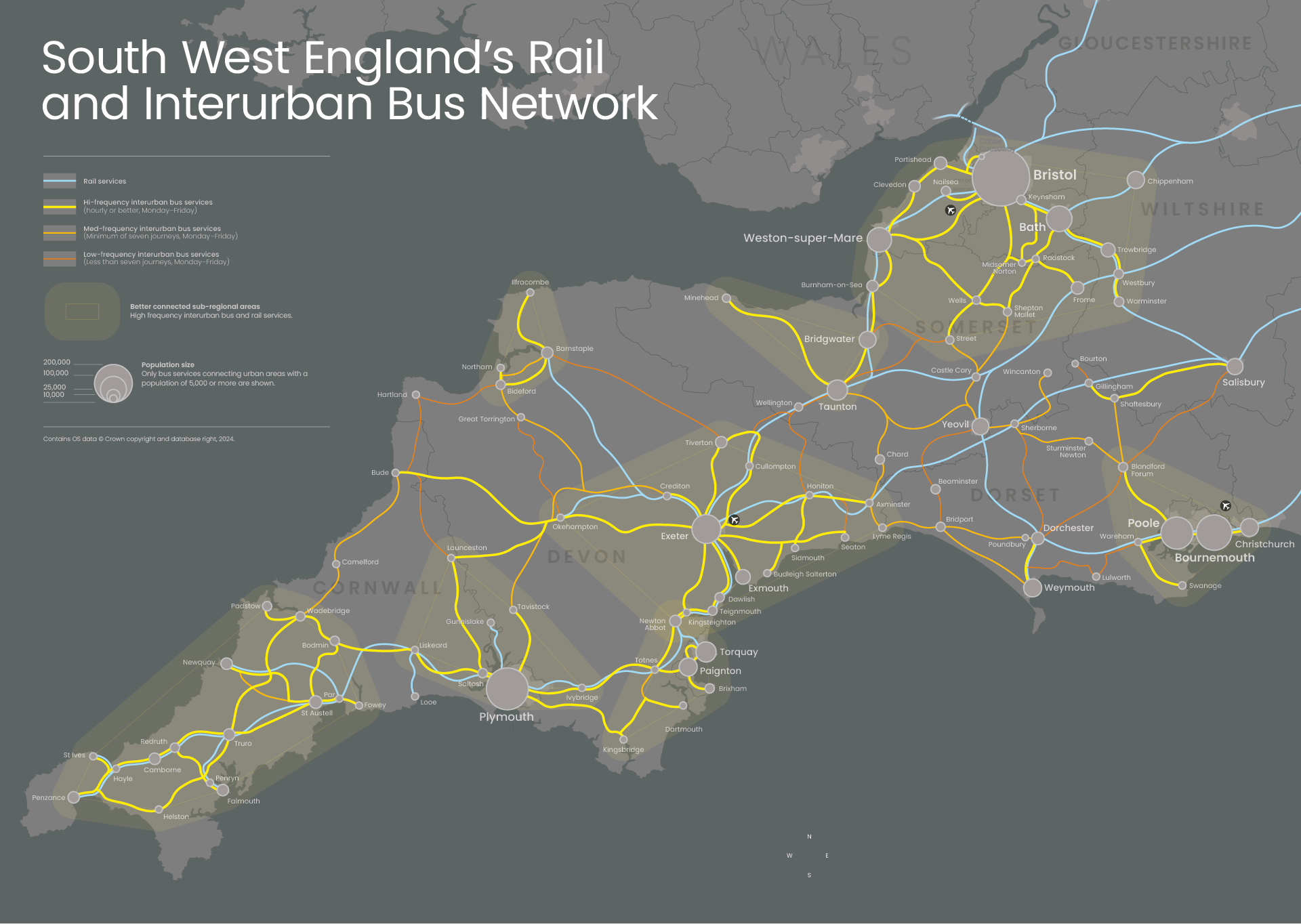 Rail and bus services