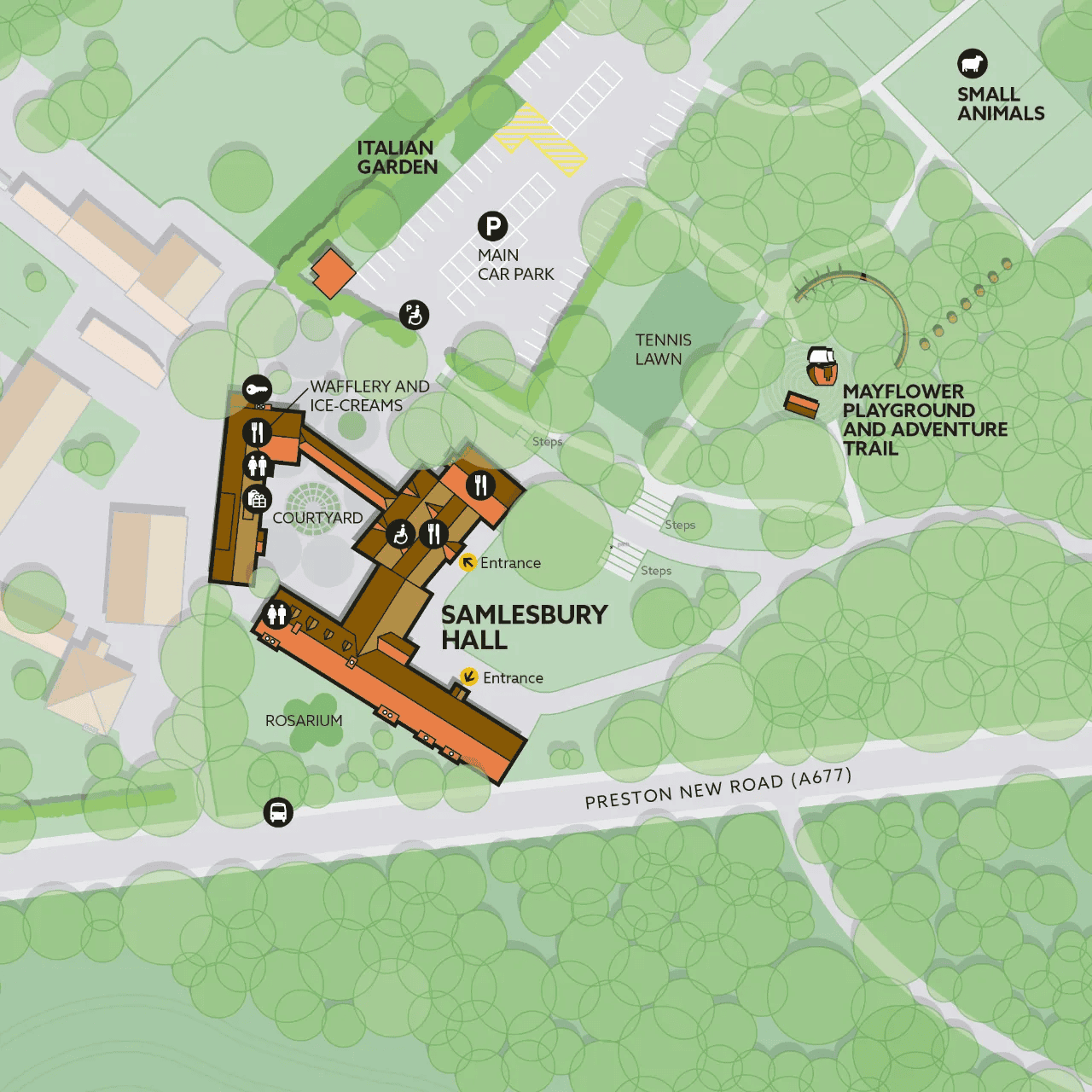 Extract from the site map