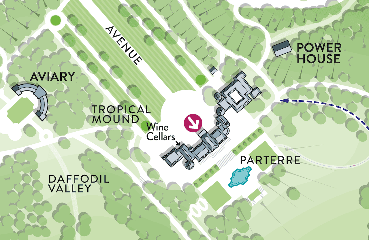Extract from the visitor map