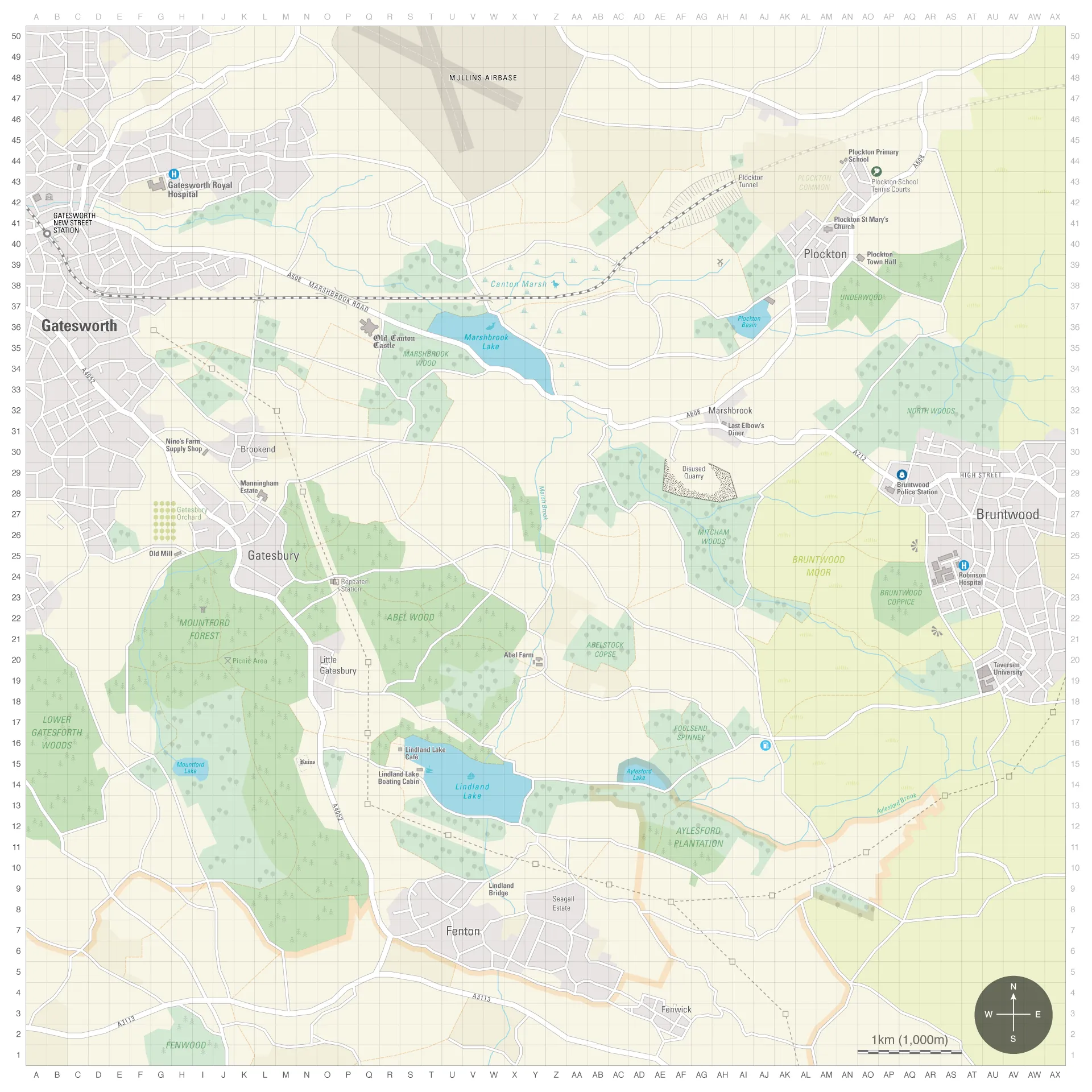 First board game map